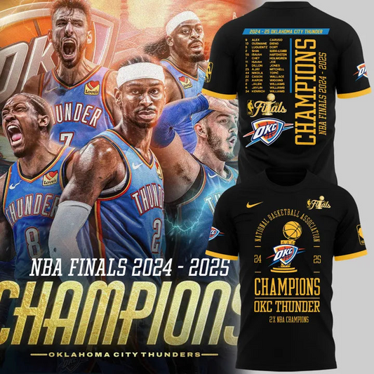 OKC NBA Champions V7 Shirt DDT 230625 CTND1