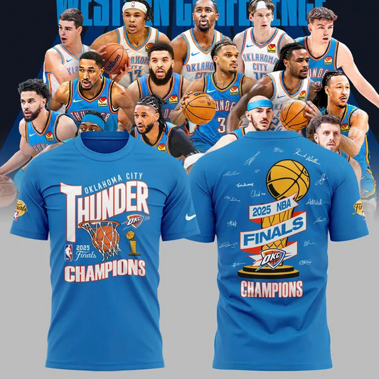 OKC NBA Champions V5 Shirt DDT 230625 CTND1