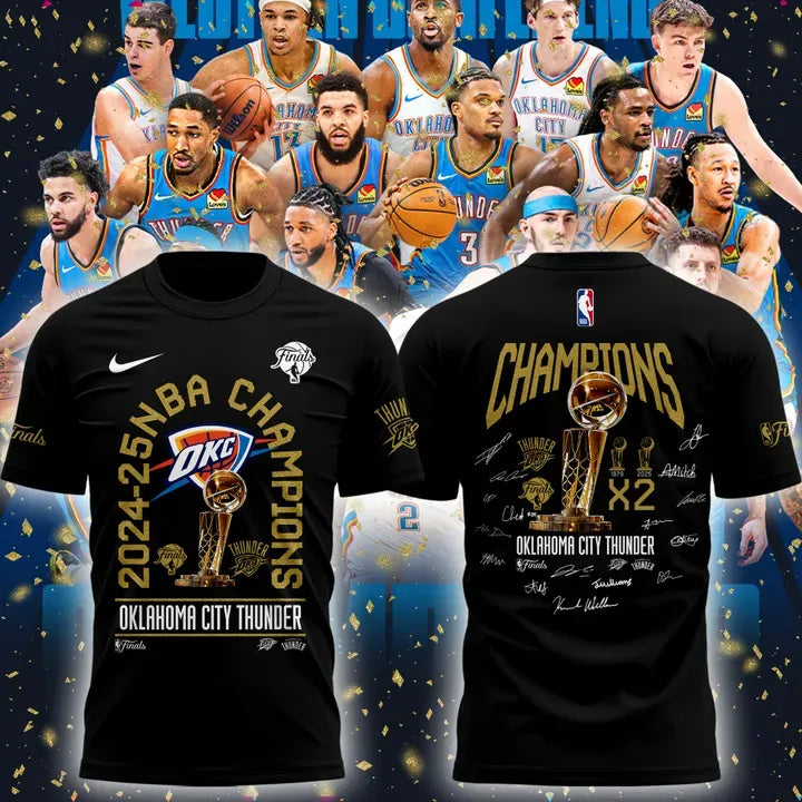 OKC NBA Champions V13 Shirt DDT 230625 CTND1