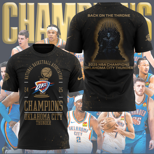 OKC NBA Champions V12 Shirt DDT 230625 CTND1