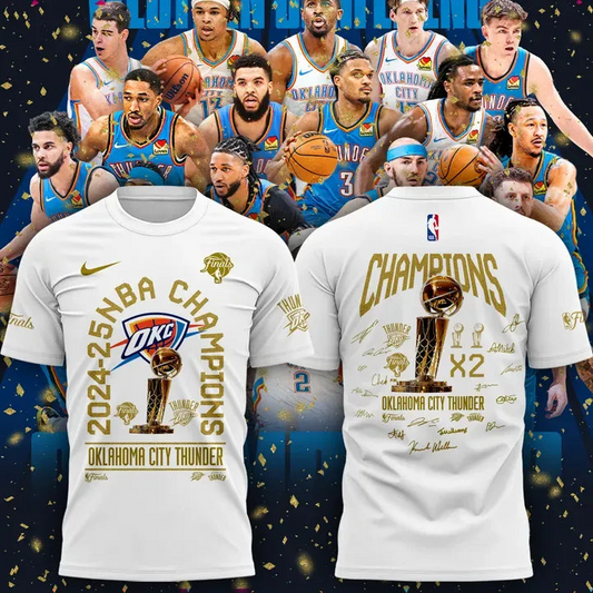 OKC NBA Champions V11 Shirt DDT 230625 CTND