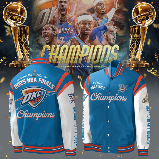 OKC NBA Champions V2 Varsity Jacket DDT 230625 TTV