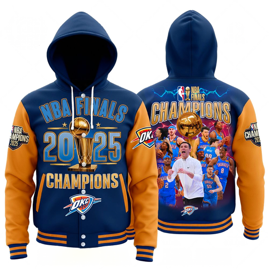 OKC NBA Champions V4 Varsity Jacket DDT 230625 TTV