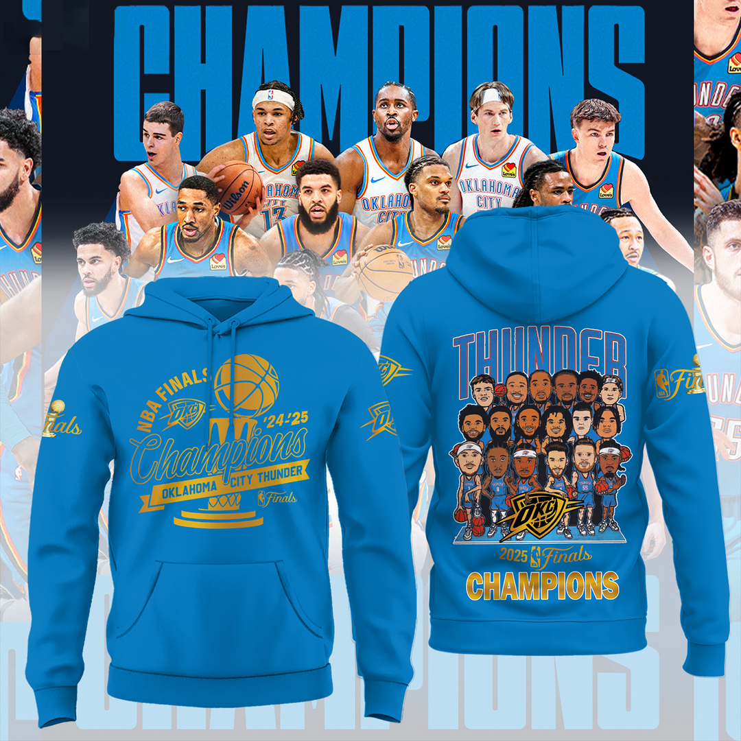 OKC 2025 NBA Finals Champions Shirt V2 DatND DVT