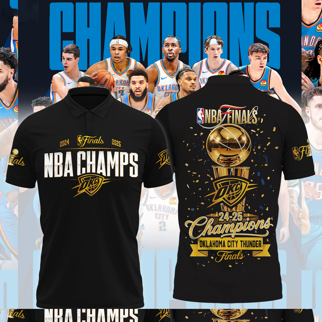 OKC 2025 NBA Finals Champions Shirt V1 DatND DVT