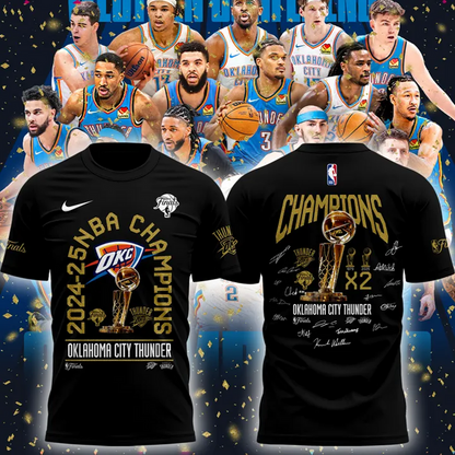 OKC 2025 NBA Finals Champions Shirt V9 DatND DVT