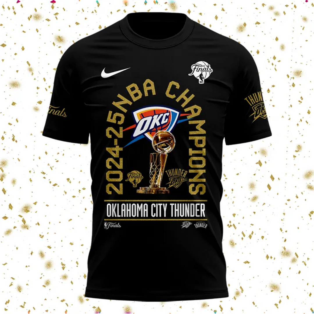 OKC 2025 NBA Finals Champions Shirt V9 DatND DVT