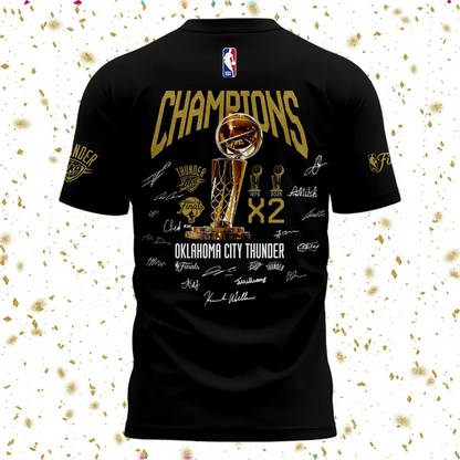 OKC 2025 NBA Finals Champions Shirt V8 DatND DVT