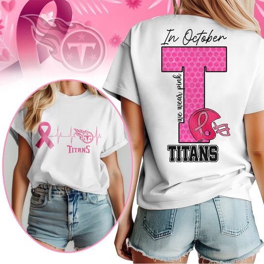 TT Premium NFL Breast Cancer Women Shirt DDT NTL