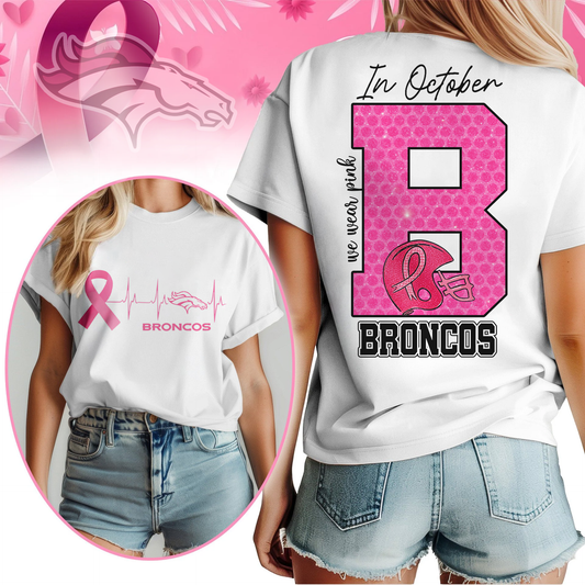 DB Premium NFL Breast Cancer Women Shirt DDT NTL