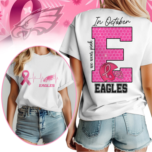 PE Premium NFL Breast Cancer Women Shirt DDT NTL