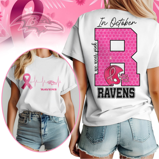 BR Premium NFL Breast Cancer Women Shirt DDT NTL