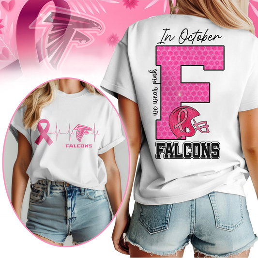 AF Premium NFL Breast Cancer Women Shirt DDT NTL