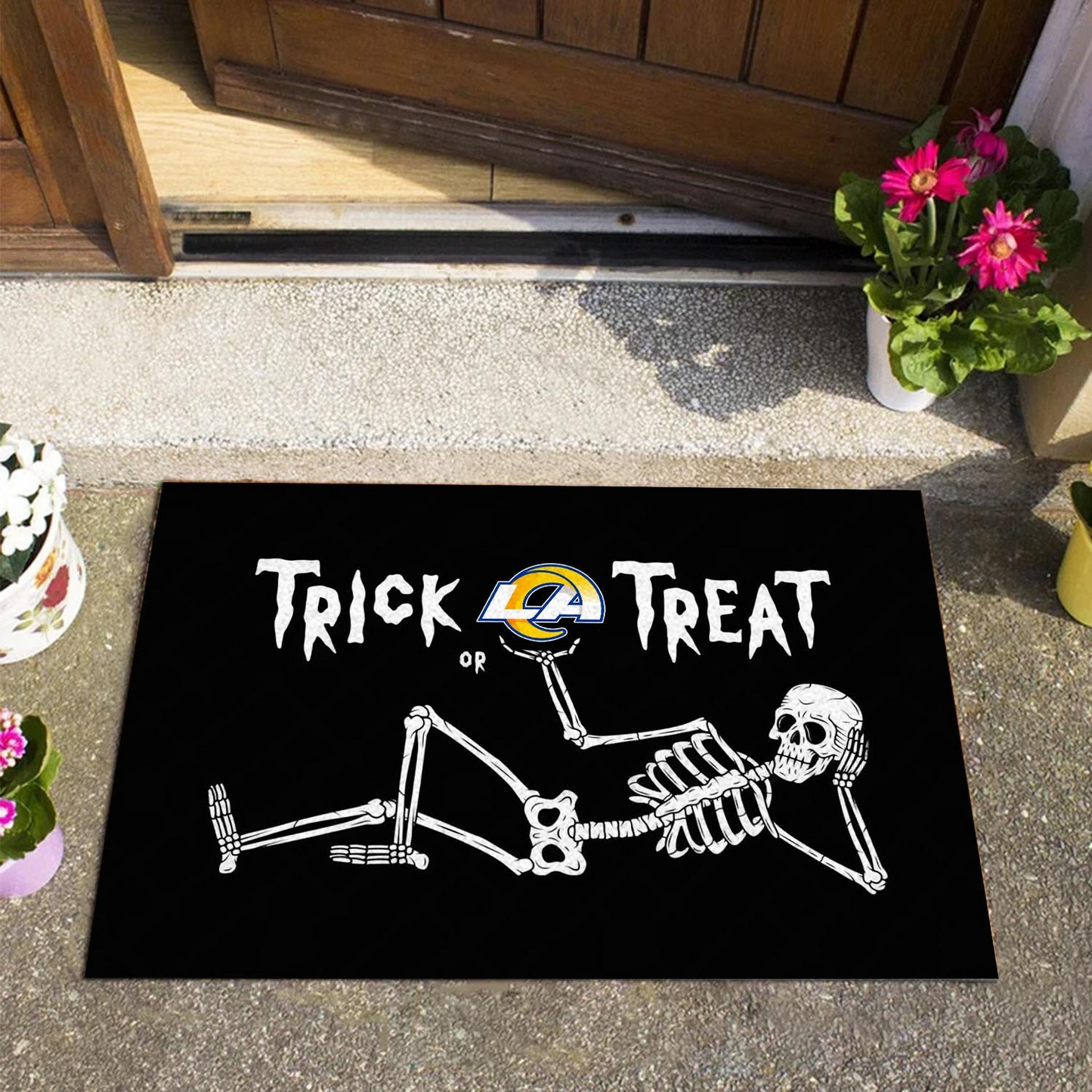 LAR Premium NFL Spooky Step Doormat DDT NTL