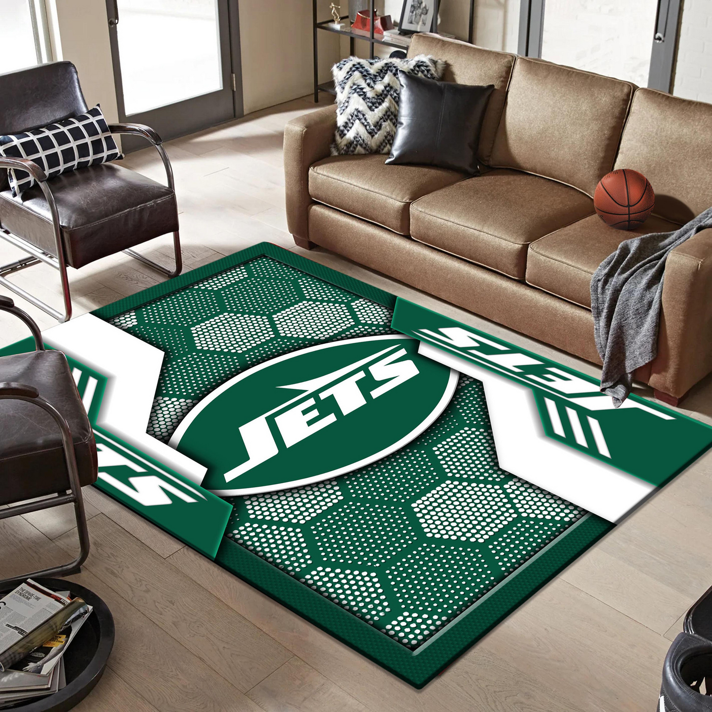 NYJ Premium NFL Rug