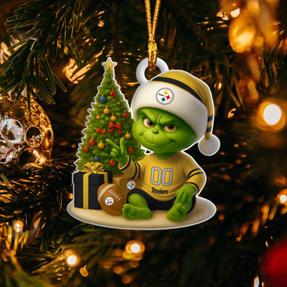 PS NFL x Grinch Premium Ornament DDT NTL