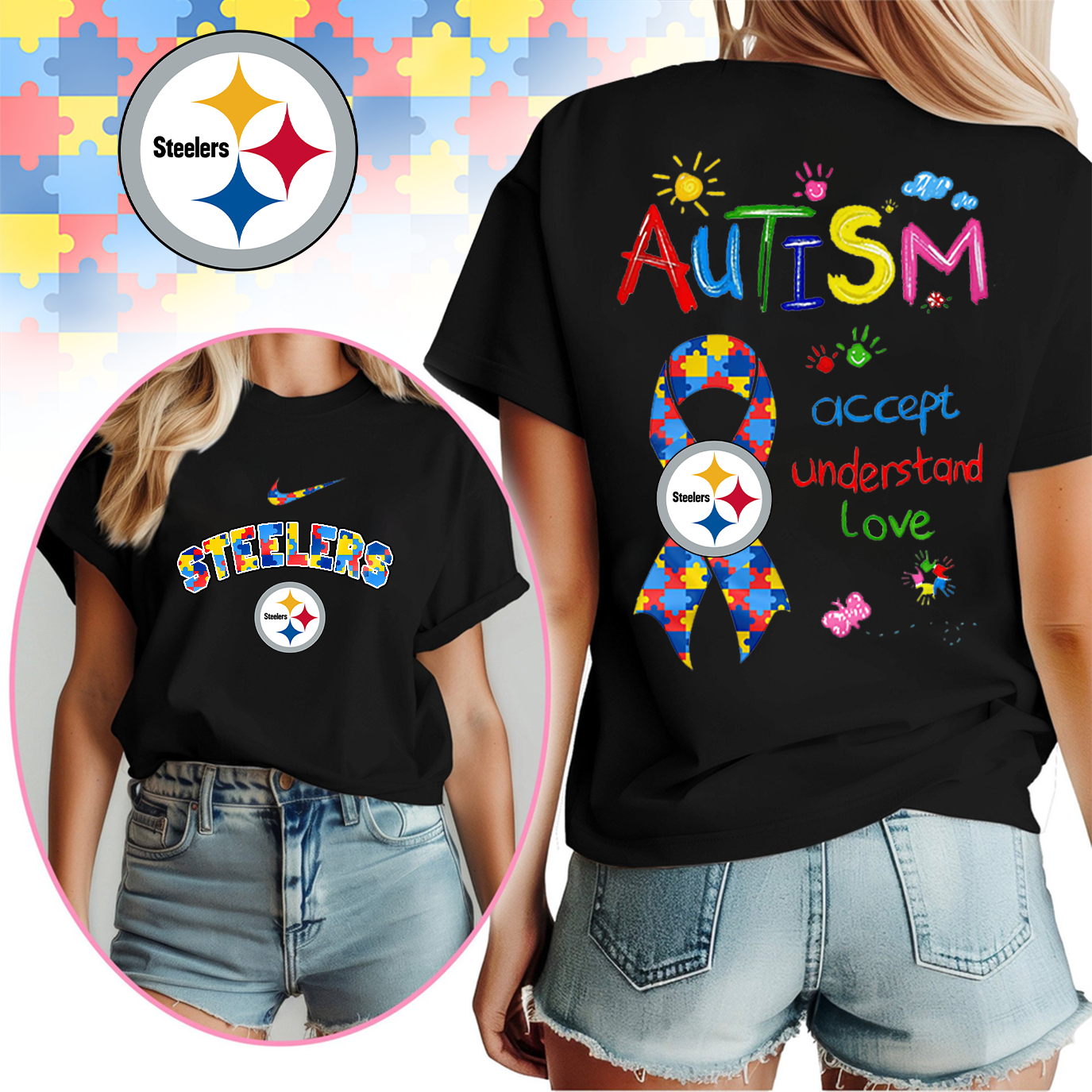 PS Premium Autism Awareness 3D Shirt DDT TTV