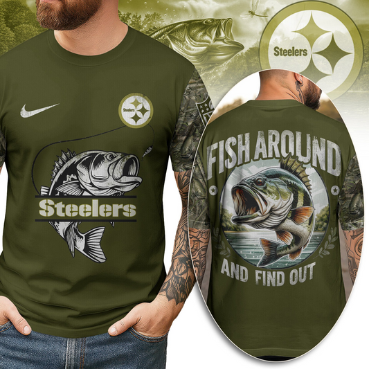 PS Premium Fish Around And Find Out 3D Shirt DDT CTND
