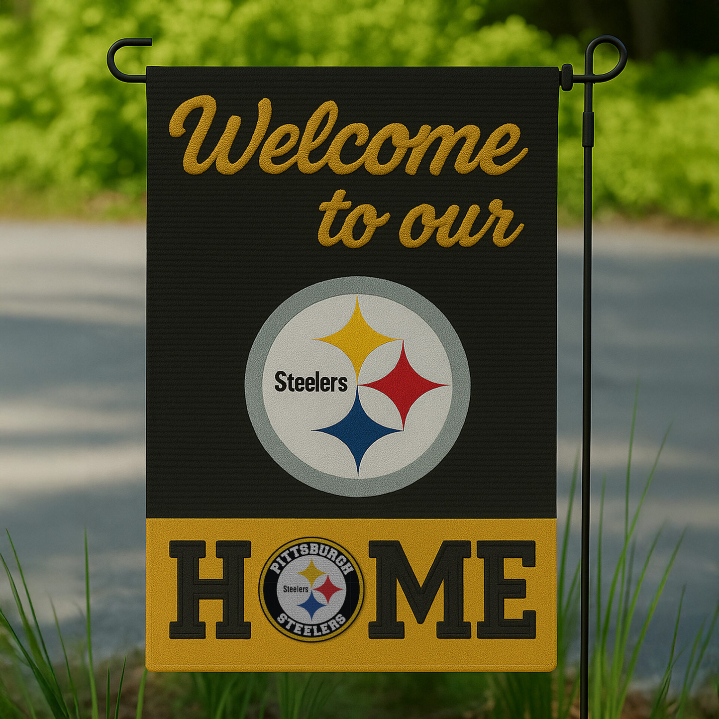 PS Premium NFL Welcome Home Flag DDT NTL