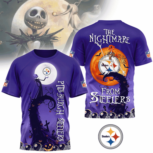 PS Premium NFL X Halloween The Nightmare 3D Shirt DDT CTND