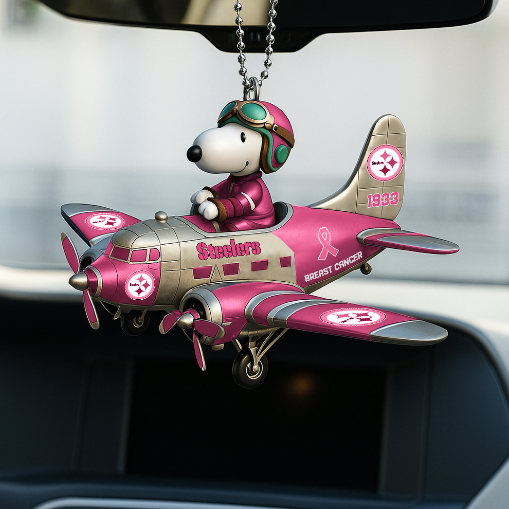 PS Premium NFL x SNP Breast Cancer Car Hanging Ornament DDT NTL