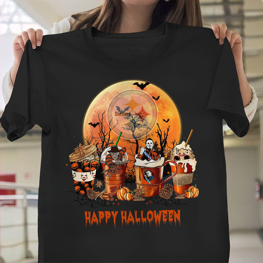 PS x NFL Premium Happy Halloween Shirt DDT NTL
