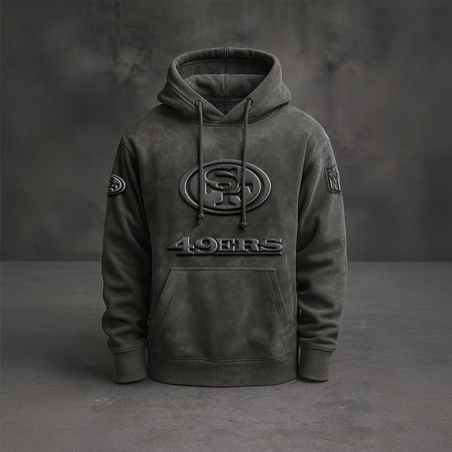 NFL x SF Suede Texture 3D Hoodie V1 NAK