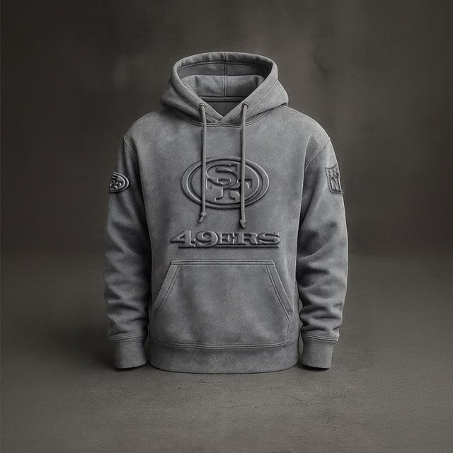 NFL x SF Suede Texture 3D Hoodie V1 NAK