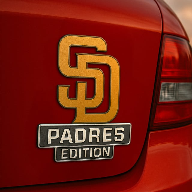 SDP Premium 3D Car Name Badge DDT TTV