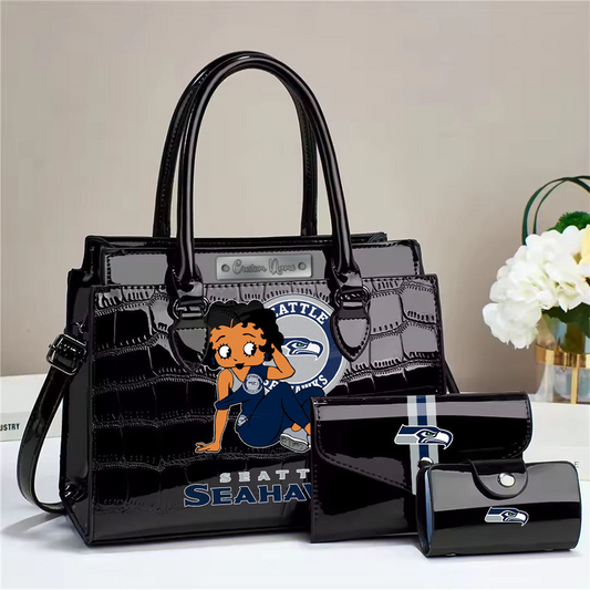 SEA Embossed three-piece handbag set DatND DVT