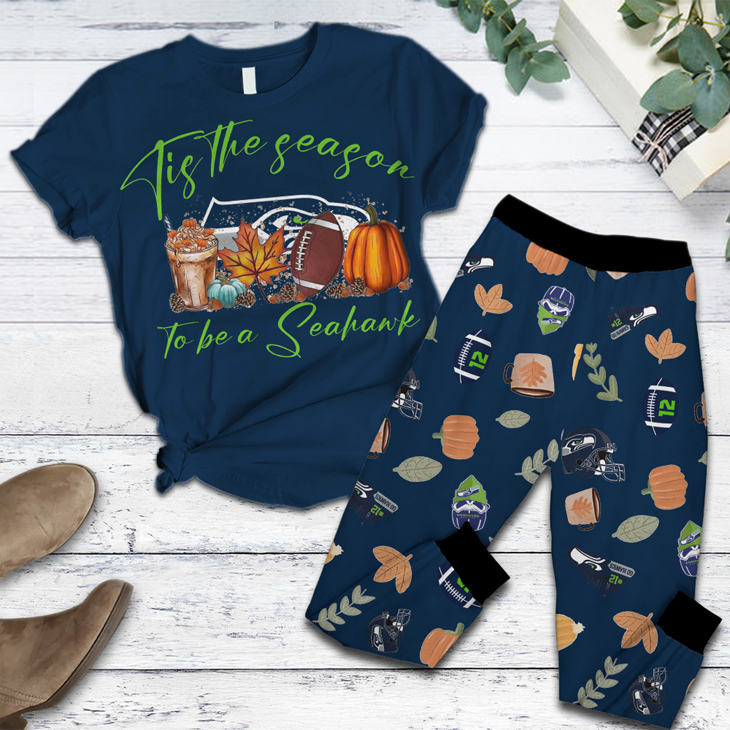 SEA Premium NFL Pajamas Set DatND DVT