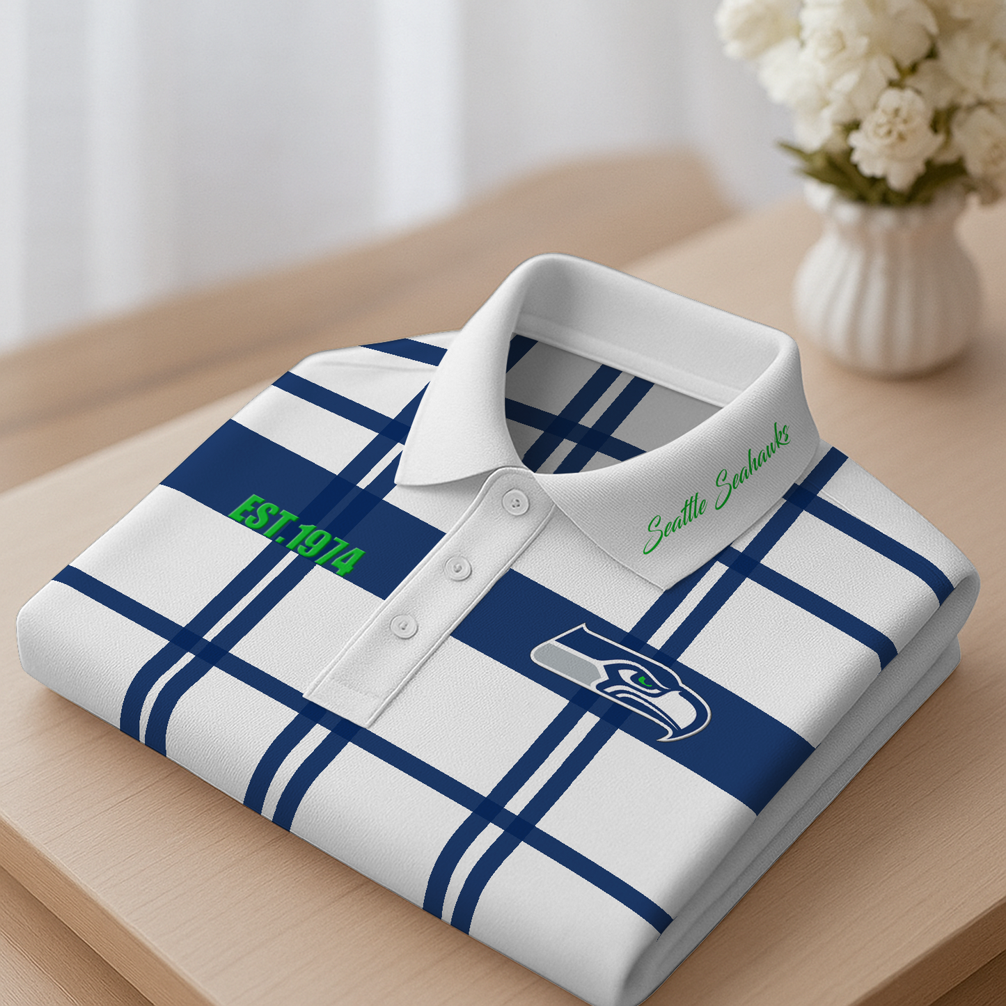 SEA Premium NFL Polo Shirt DatND DVT