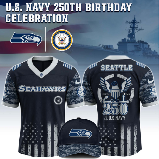 SEA x 250 U.S. Navy 250th Birthday Celebration Jersey DatND DVT