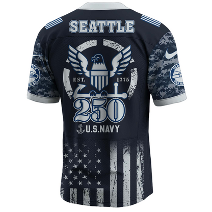 SEA x 250 U.S. Navy 250th Birthday Celebration Jersey DatND DVT