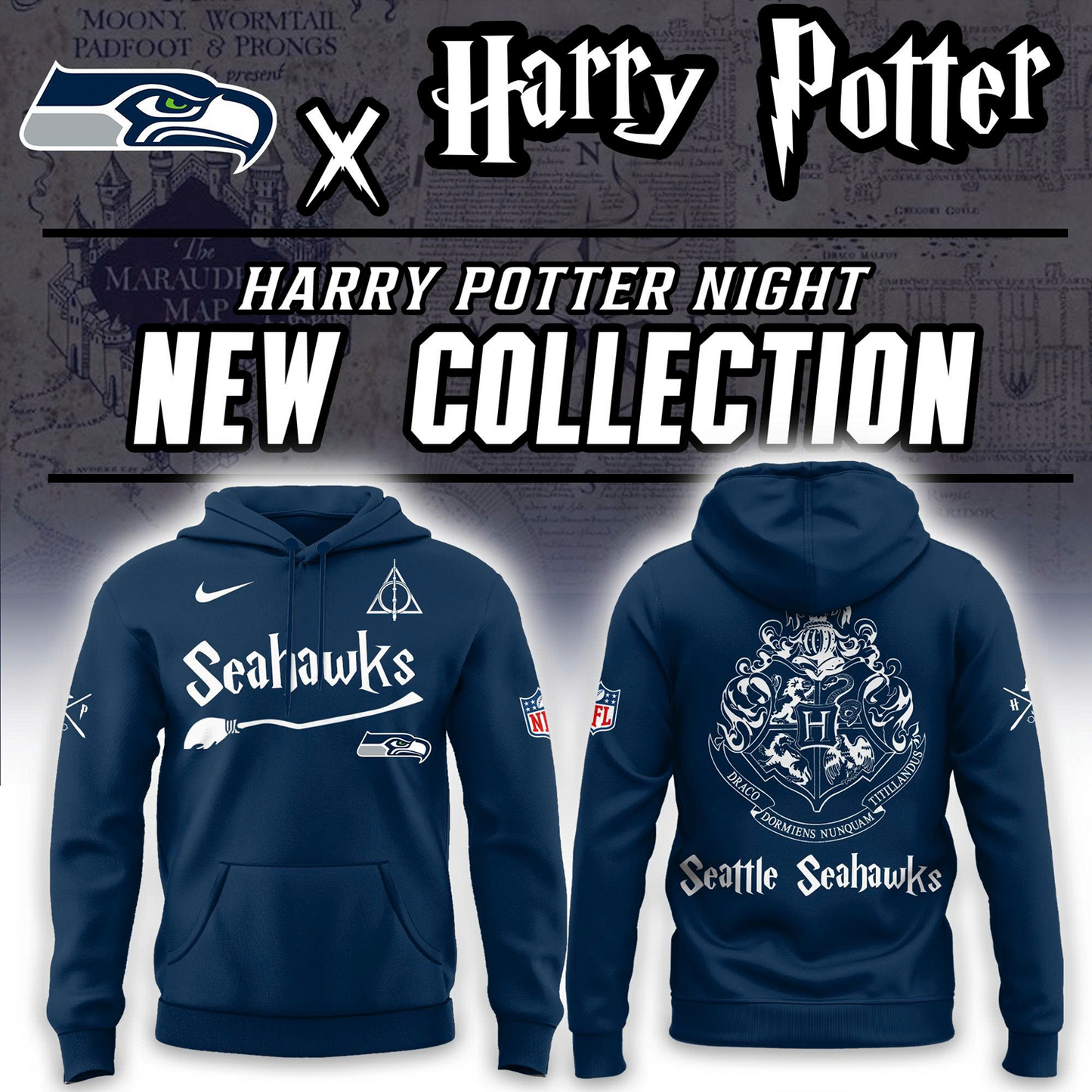 SEA x Harry Potter Night 3D Shirt DATND TANTD