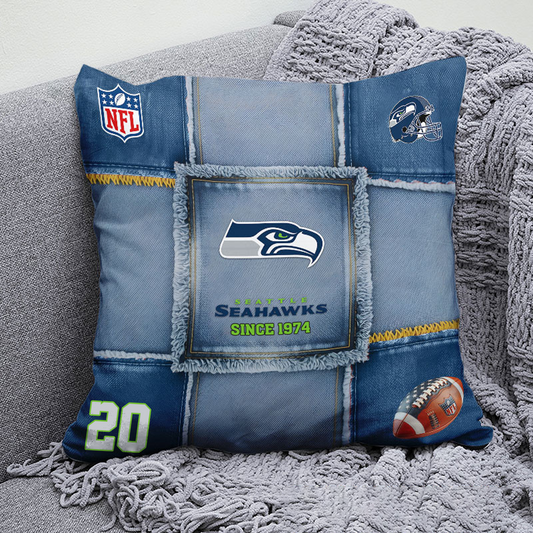 SEA x NFL  Football Pillow Special Style DATND TANTD