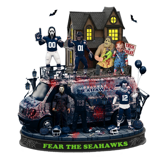 SEA x NFL Halloween Acrylic Plaque DATND TANTD