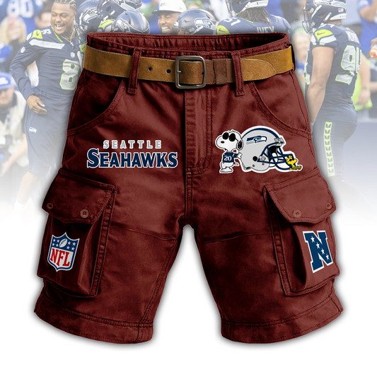 SEA x NFL Man Shorts