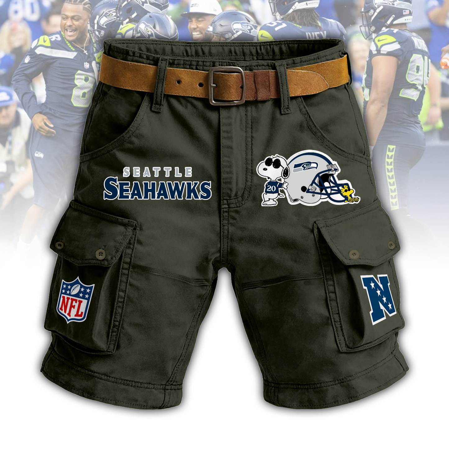 SEA x NFL Man Shorts