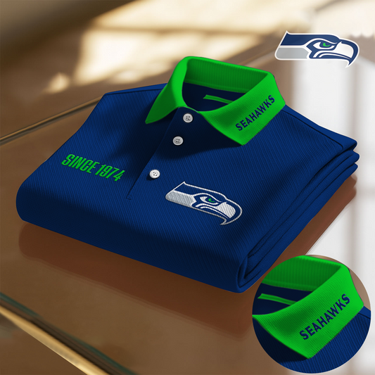SEA x NFL Premium Polo Shirt  DatND DVT