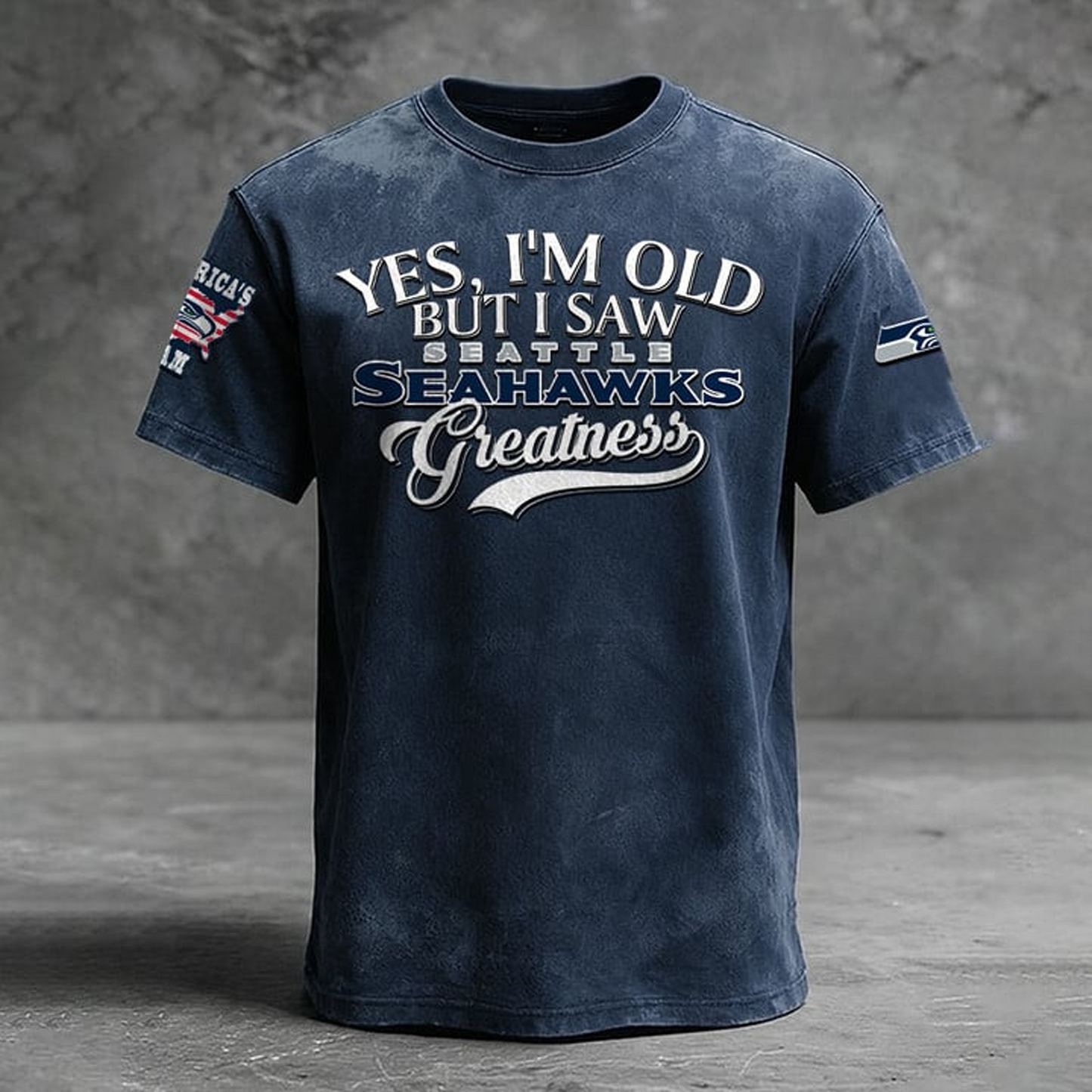 SEA X NFL Retro Style Shirt V1 NAK NHT