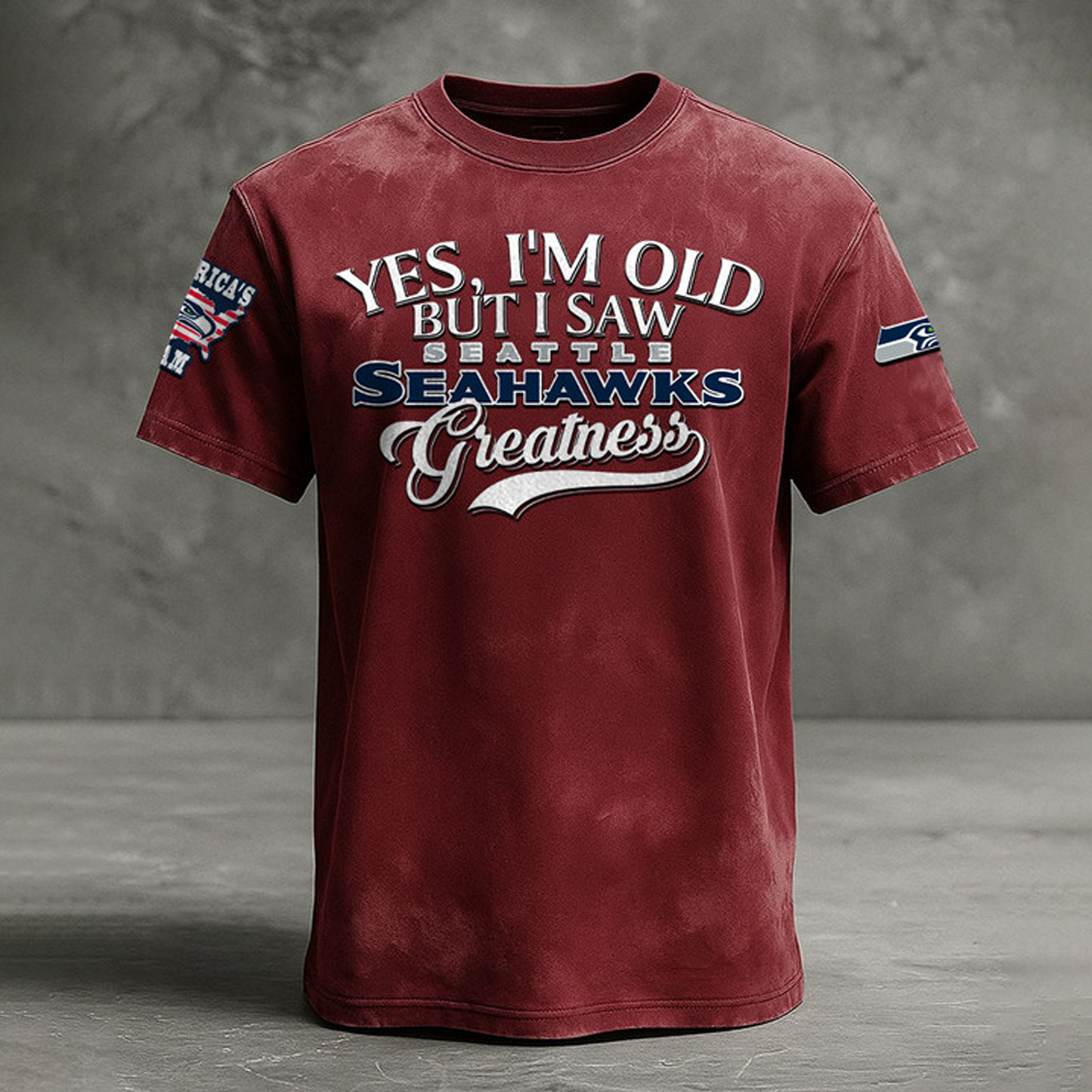 SEA X NFL Retro Style Shirt V1 NAK NHT