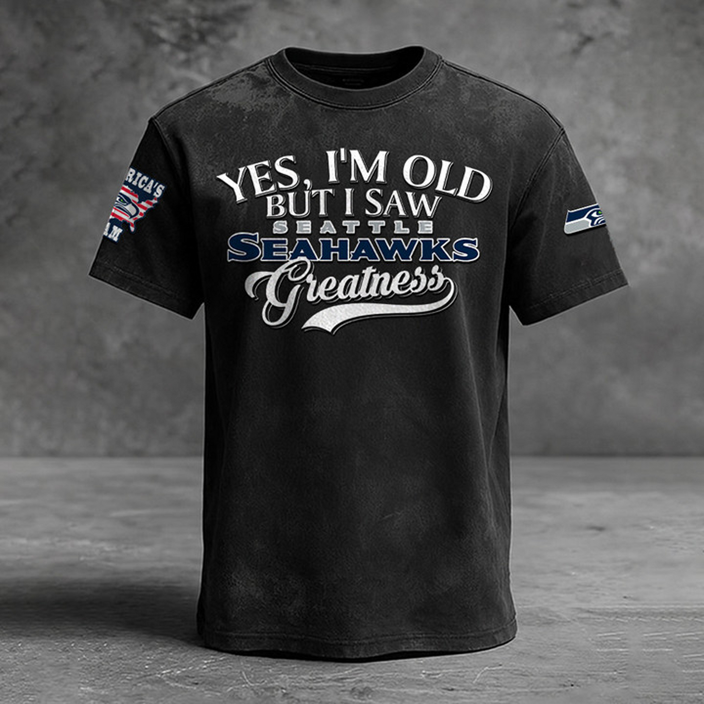 SEA X NFL Retro Style Shirt V1 NAK NHT