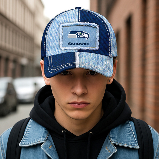 SEA x NFL Streetwear Style Classic Cap DATND TANTD