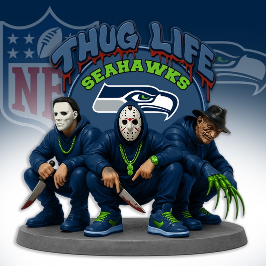 SEA x NFL Thug Life Acrylic Plaque