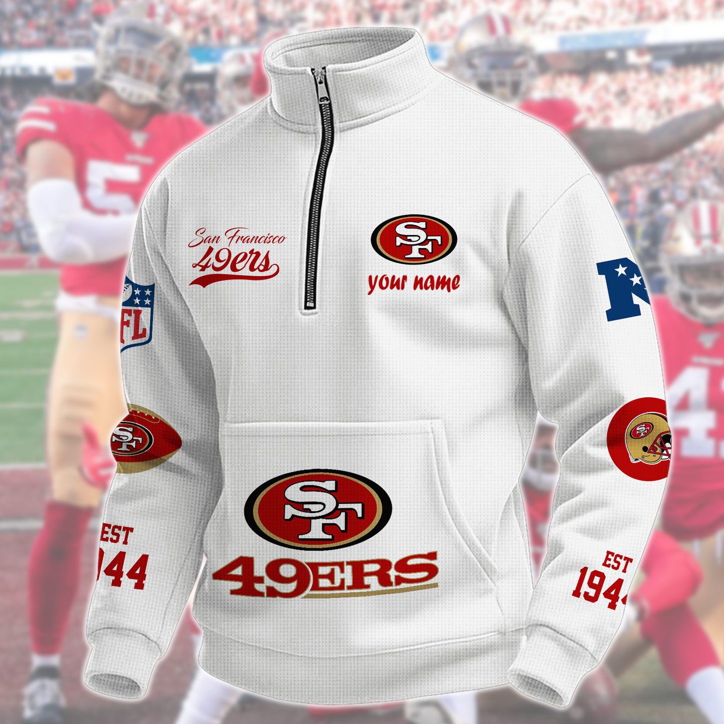 SF  x NFL Quarter-Zip Sweatshirt DatND DVT