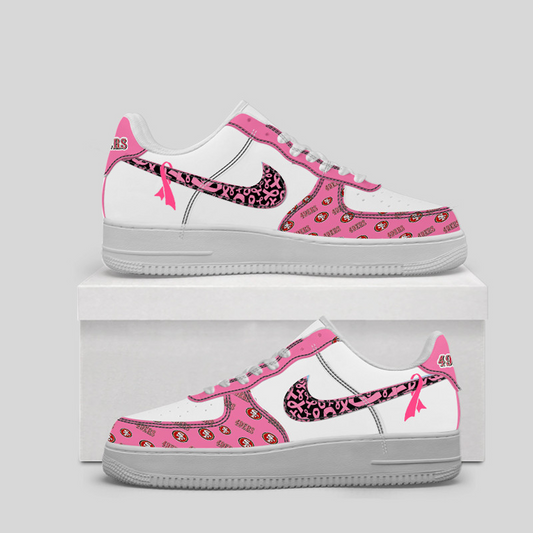 SF Man Low Top Shoes x Breast Cancer Awareness DatND DVT