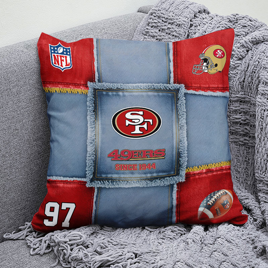 SF x NFL  Football Pillow Special Style DATND TANTD