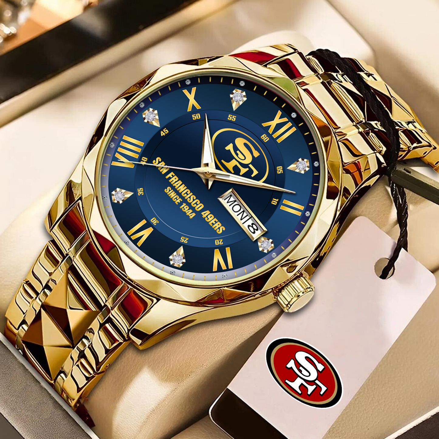 SF x NFL Alloy Luxury Quartz Watch DATND TANTD