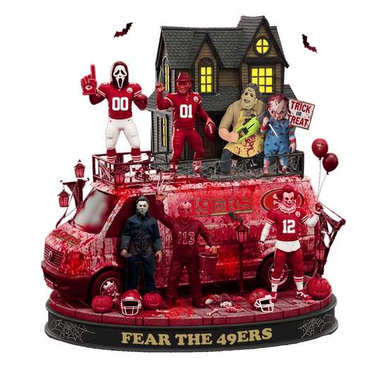 SF x NFL Halloween Acrylic Plaque DATND TANTD